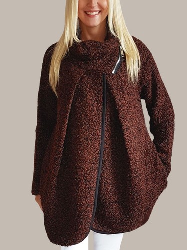 Italy strickjacke webpelz - italy,