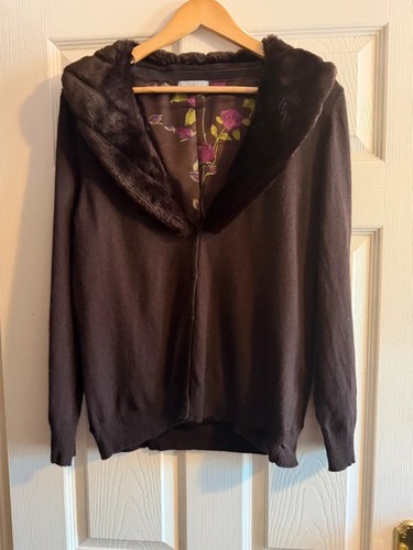 Per una braune - per, strickjacke
